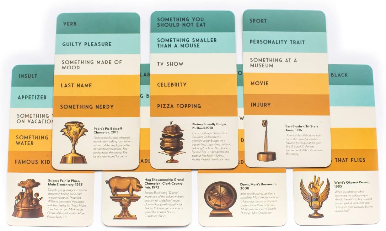 Game Quest® Trophies Card Game