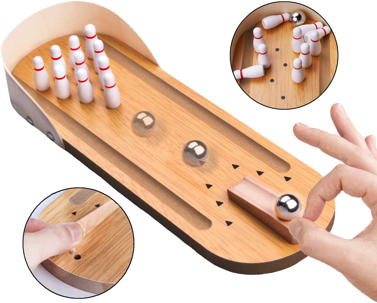 Game Quest® Table Top Mini Bowling Game Set