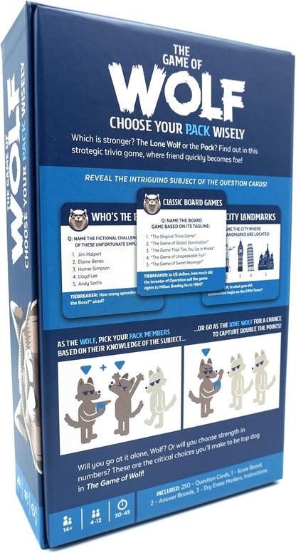 Game Quest® The Game of Wolf a Trivia