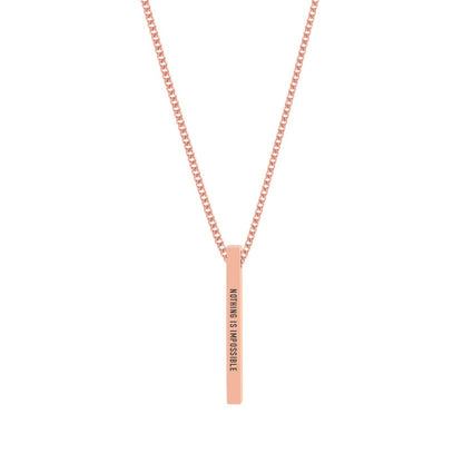 "NOTHING IS IMPOSSIBLE" NECKLACE (VIP ACCESS)